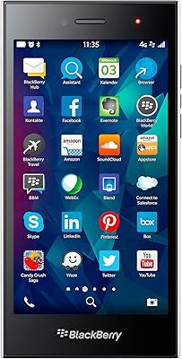 BlackBerry Leap RHD131LW 16GB STR100-1 GSM Only, No CDMA Factory Unlocked 4GLTE Cell Phone White - International Version