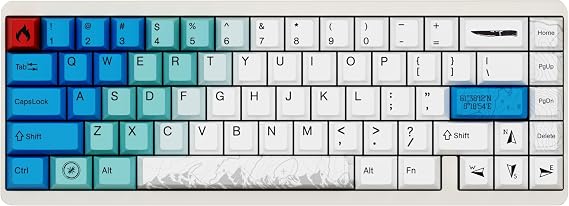 Varmilo Muse65 HE Summit 8K Aluminum 65% RGB Keyboard