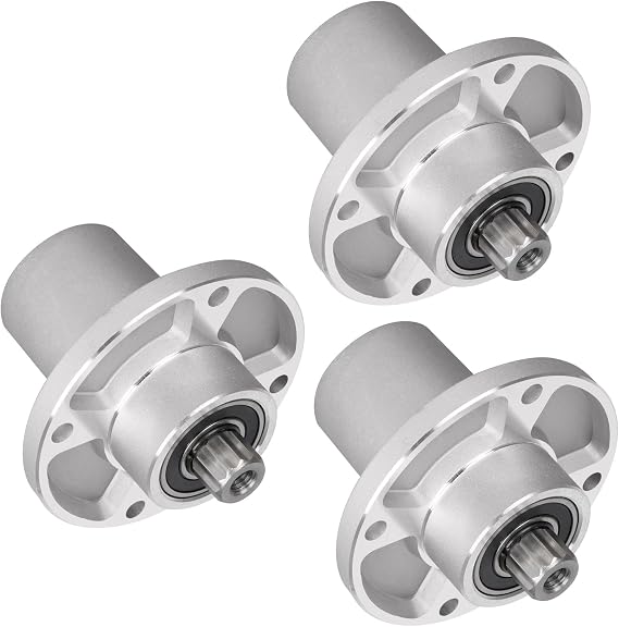 601804 Spindle Assembly Replace for Hustler Raptor SD Raptor Flip-Up BigDog C Series, with 36 42 46 48 54 60 Inch Mower Deck, Replaces 607418 (3 Pack)