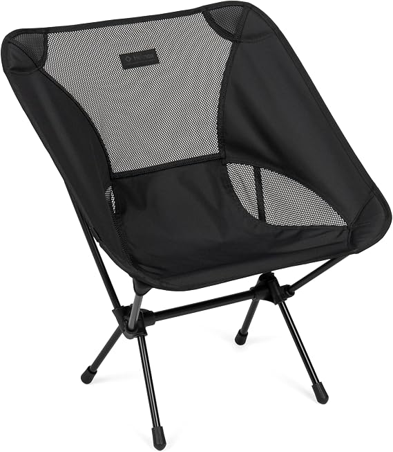 Helinox Chair One Original Lightweight, Compact, Collapsible Camping Chair, Blackout