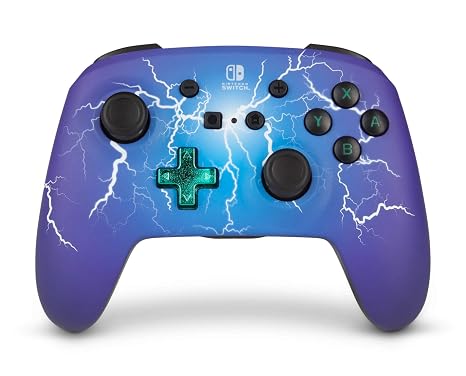 PowerA Enhanced Wireless Controller for Nintendo Switch Spider Lightning - Nintendo Switch
