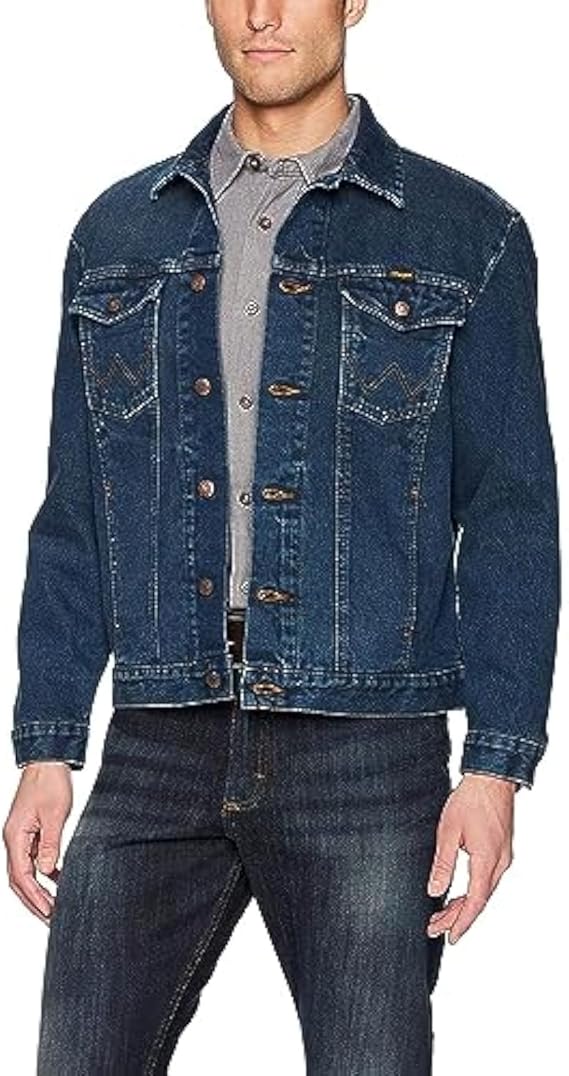Wrangler Men's Cowboy Cut Western Unlined Denim Jacket
