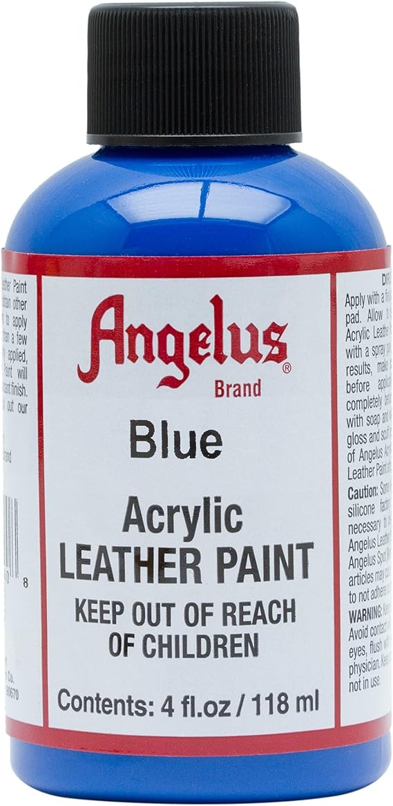 Angelus Acrylic Paints 4oz Blue