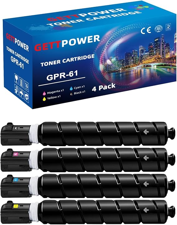 GPR61 GPR-61 Toner Cartridge, Premium M125 M127 Toner Compatible Replacement for Canon Imagerunner Advance Dx C5870i