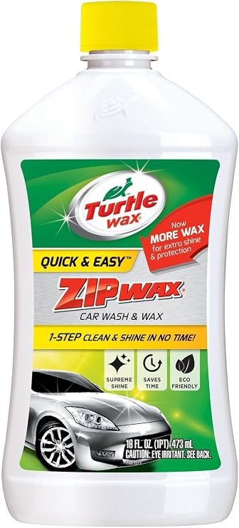 Turtle Wax T75A 16 Oz Zip Wax Car Wash