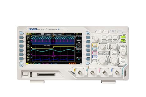 Rigol DS1104Z Plus 4-Channel Digital Oscilloscope, 100MHz, 1GSa/s, 24Mpts