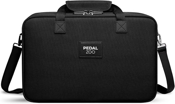 Carry Bag for Valeton GP-200 Multi-Effects Processor Padded Protective Case with Shoulder Strap, Accessory Pocket & Water-Resistant Exterior