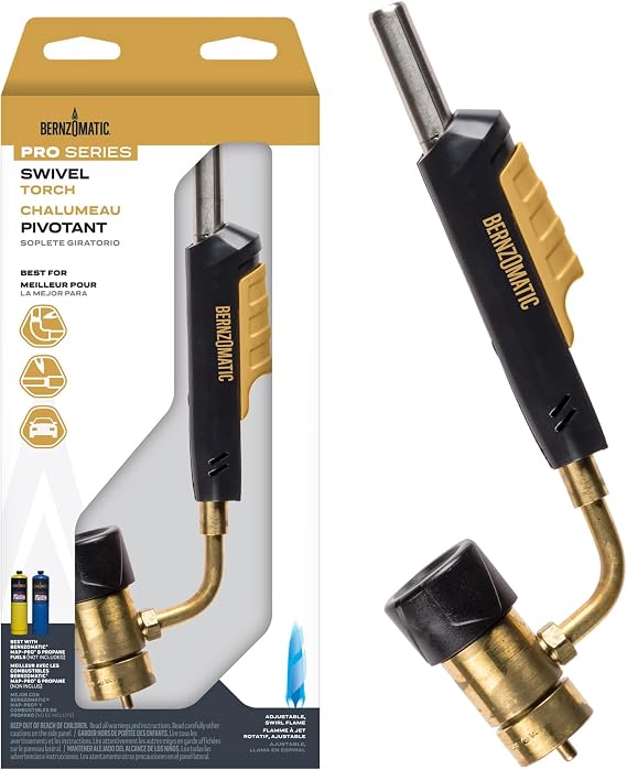 Bernzomatic 328640 TS99T Trigger Start Swivel Head Torch (TS99T Torch)