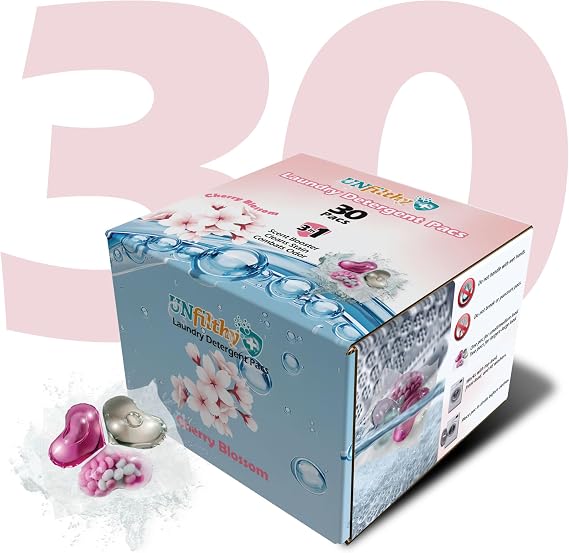 UNfilthy Concentrated Cherry Blossom Laundry Pacs (30)