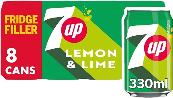 7UP Regular 8 x 330ml Cans