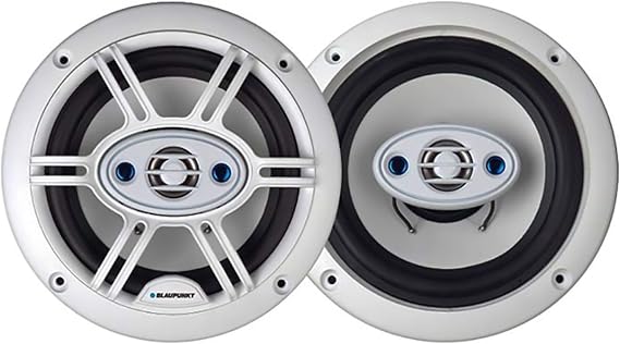 Blaupunkt GTM652W 6.5-Inch 200W 4-Way Waterproof Marine Speaker, Set of 2