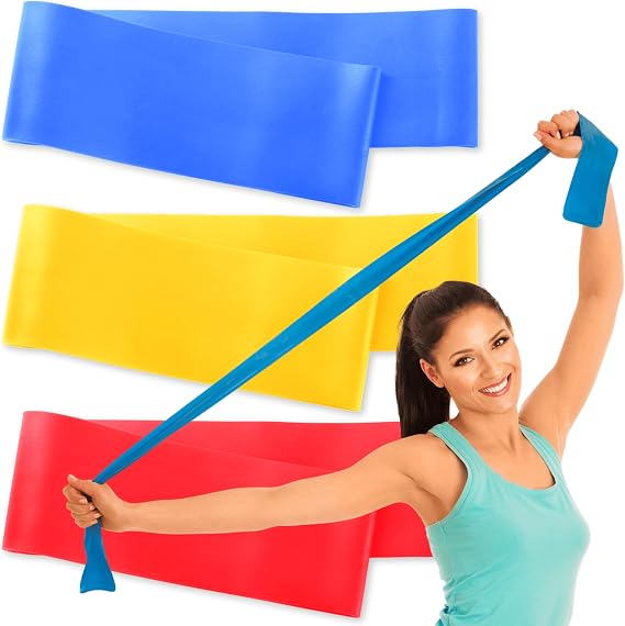 RMS Resistance Bands for Working Out, Physical Therapy, Yoga & Pilates