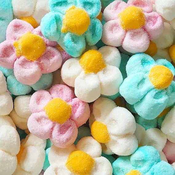 Marshmallow Flowers Mallows 2kg Bag, Pouch