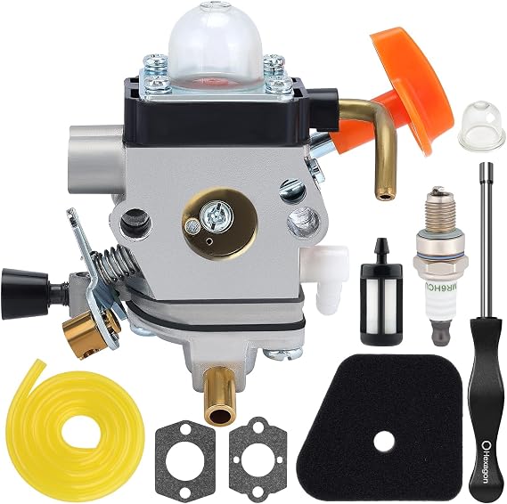 Powtol FS 90 R Carburetor for STIHL FS90R FS90 FS110R FS110 FS87 FS100 HL90 HL95 HL100 HT100 HT101 KM90 KM100 KM110 KM110R SP90 Trimmer Replace C1Q-S174 4180 120 0611