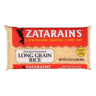 Zatarains Enriched Parboiled Long Grain Rice, 2 lb