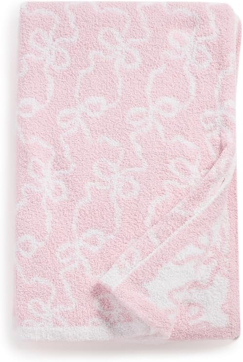 LOVESHACKFANCY Women's Teddy Bow Blanket