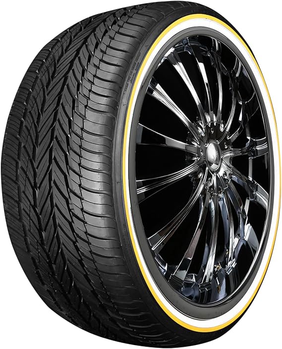 Vogue Tyre Custom Built Radial VIII (Gold/White) 215/50R17 XL 95V (Quantity of 1)