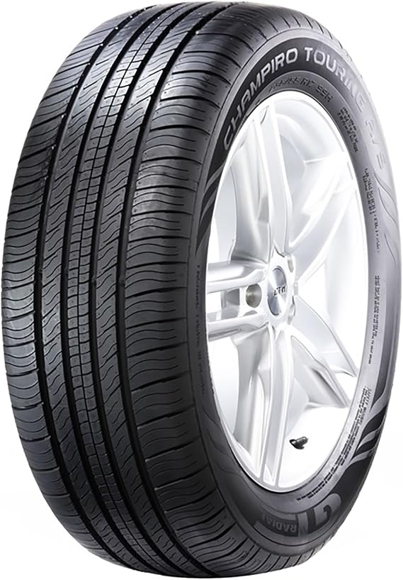 GT Radial Champiro Touring A/S All Season 255/50R19 107V XL Passenger Tire | Truck/SUV Touring All Season Traction 107V Rated Extra Load Radial Construction Black Sidewall Tire