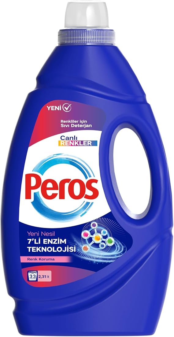 PEROS 2,31 L Sıvı Çamaşır Deterjanı Renkliler