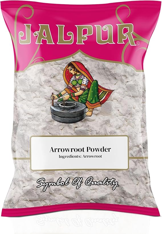 JALPUR Millers Pure Arrowroot Powder Starch Flour 200g –Natural Thickener for Cooking, Baking, and Sauces - Ideal for Paleo & Vegan Diets, Easy to Digest, Premium, Multi-Purpose Kitchen Essential