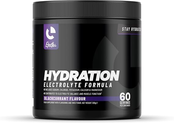 EFECTIV Hydration Electrolytes 300g Blackcurrant 60 Servings