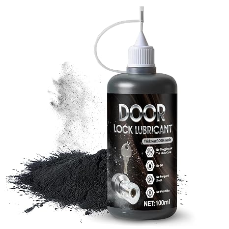 Graphite Lubricant, Graphite Powder for Locks - 100ml