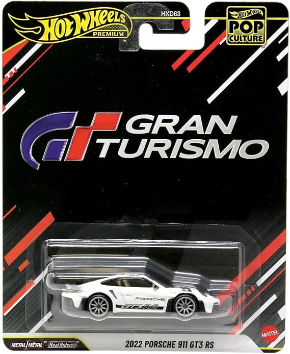 Hot Wheels Gran Turismo Premium POP Culture 2022 Porsche 911 GT3 RS Diecast Car