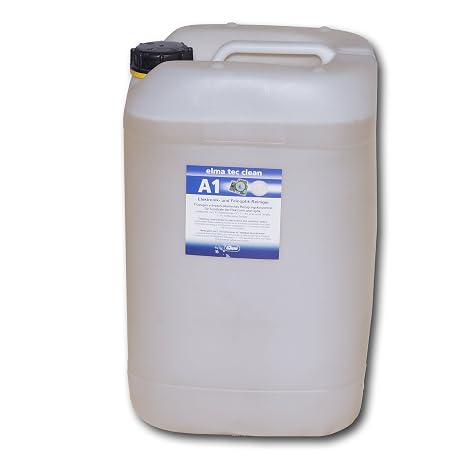 Elmasonic 800 0100 Elma TEC Clean A1 Ultrasonic Cleaner Solution Concentrate for Electronics and Optics- Powerful Cleaning Fluid for Industrial Use