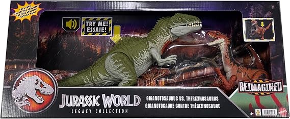 Jurassic Giganosaurus & Teridinosaurus 2 Pack Dinosaur