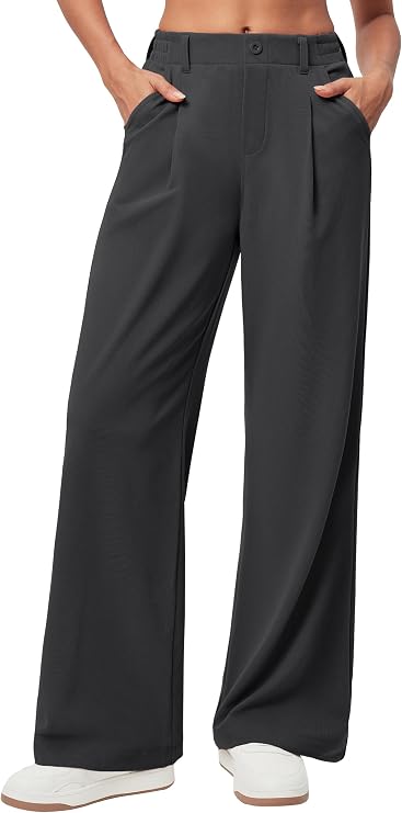 Ewedoos Wide Leg Dress Work Pants for Women Business Casual Office Outfits