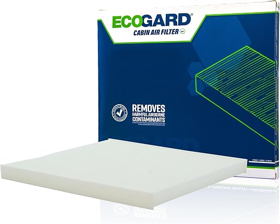 ECOGARD XC35865 Premium Cabin Air Filter | Fits 2012-2017 Hyundai Accent, Veloster 1.6L; 2006-2017 Kia Rio 1.6L; 2011-2016 Sportage 2.4L; 2010-2015 Tucson 2.4L
