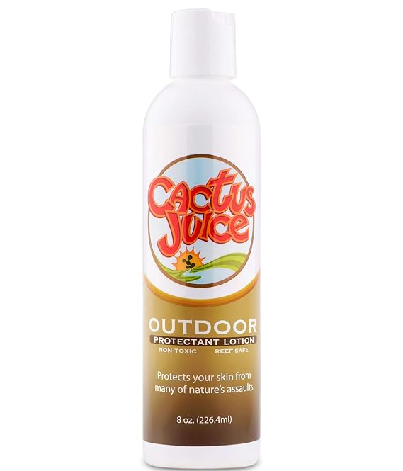 Cactus Juice TM Outdoor Protectant Lotion - This world famous blend of wild harvested cactus, emollients and moisturizers will protect your skin from many of natures assaults!