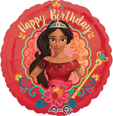 Mayflower Products 17 Anagram Happy Foil Balloon Elena of Avalor Birthday, Multicolor