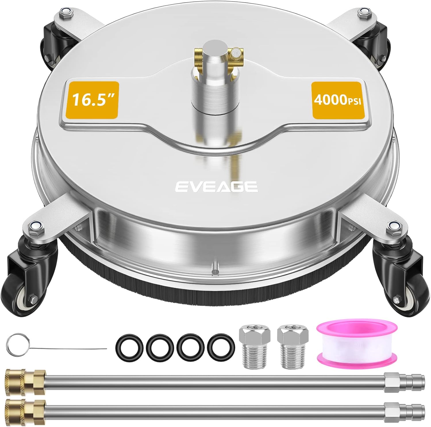 EVEAGE Pressure Washer Surface Cleaner