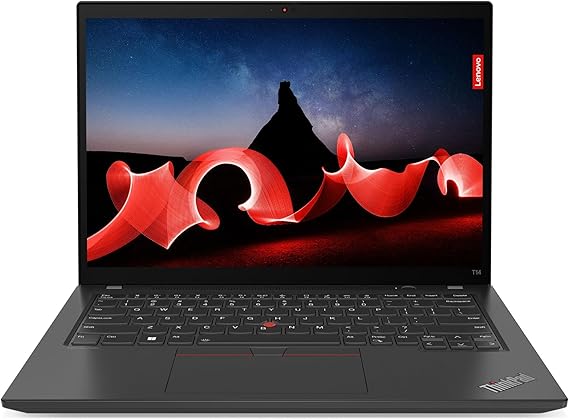 Lenovo 2024 ThinkPad T14 Gen 5 14 WUXGA IPS Touch Laptop 12-Core Intel Core Ultra 7 155U 48GB DDR5 2TB SSD Thunderbolt 4 USB-C WiFi AX RJ-45 BT Webcam HDMI2.1 Backlit KB Fingerprint Windows 10 Pro