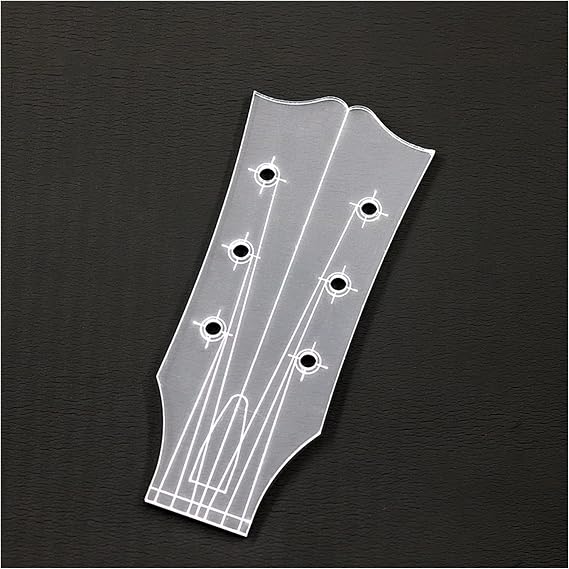 Guitar making tools Acrylic Template Electric Guitar Making Tool Mold For Piano Body Suitable For LP Electric Guitar (Color : 2)