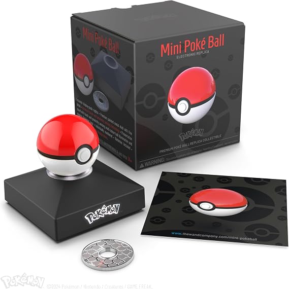 The Wand Company Pokémon Trainer Mini Poké Ball authentic replica (Mini Poké Ball)
