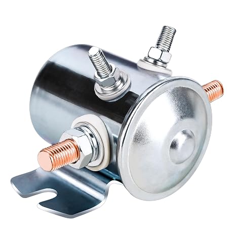 12V 300A Continuous Duty Solenoid Relay - Heavy-Duty Waterproof Relay Kit for Battery Isolation, Winches, RVs, Marine (5/16" Terminals)