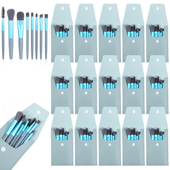 15 Sets Mini Makeup Brush Bulk Travel Sets