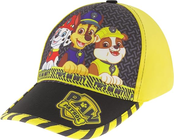 Nickelodeon Boys Baseball Cap, Paw Patrol Marshall Adjustable Toddler Hat, Ages 2-4 Or Boy Hats for Kids Ages 4-7