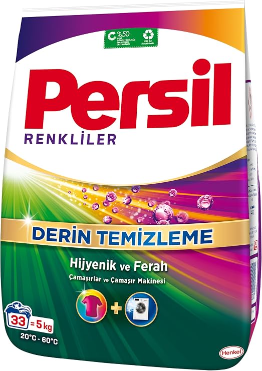 Persil Color Powder Detergent, 33 Washing, 5 Kilograms, Colors 5kg