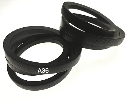 A36/4L380, A36 V-Belts, 4L380 V-Belts, A36 or 4L380 Belts, A36 or 4L380 V-Belt, 1/2 x 38in 2 Pcs