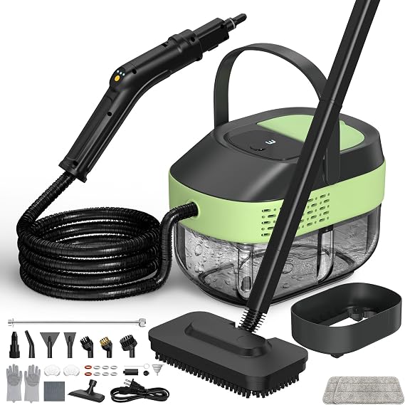 14 IN 1 Steam Cleaner Mop, Handheld Steamer Cleaning for Home,1.6L Tank