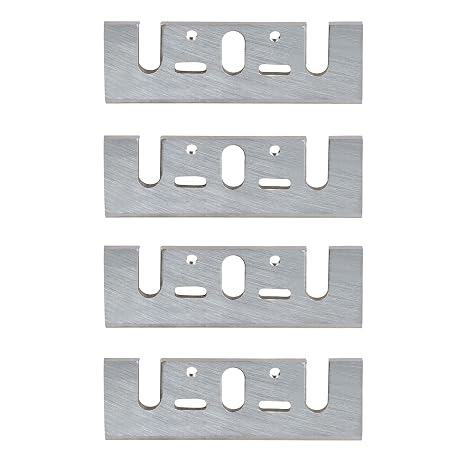 3-1/4-Inch Planer Blades 82mm Replacement for Makita 1900B KP0800,De-Walt DW6655 D26676 DW680 and Most Hand-Held Planer (Set of 4)