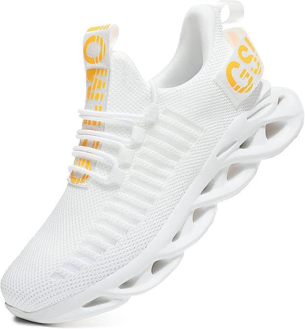 Jakcuz Men's Fashion Sneakers Lightweight Breathable