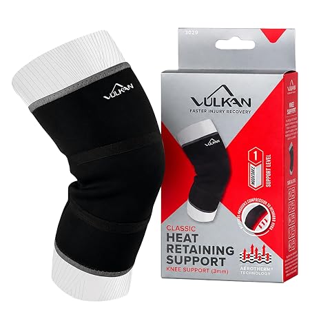 Vulkan Classic Knee Support 3mm - SS23 - Small - Black