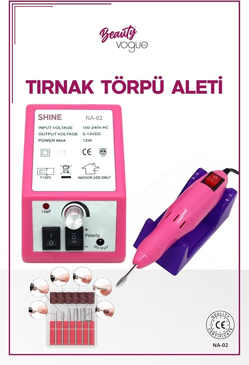 EAST MEDICAL Prosthesis Nail Milling Machine Manicure Pedicure Nail File Device Electric 6 Heads