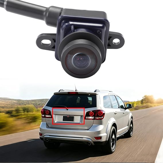 56054158AG Rear View Backup Camera fit for Dodge Journey 2011 2012 2013 2014 2015 2016 2017 2018 2019 2020 Park Assist Camera OE# 56054158AB, 56054158AC, 56054158AD, 56054158AE, 56054158AF