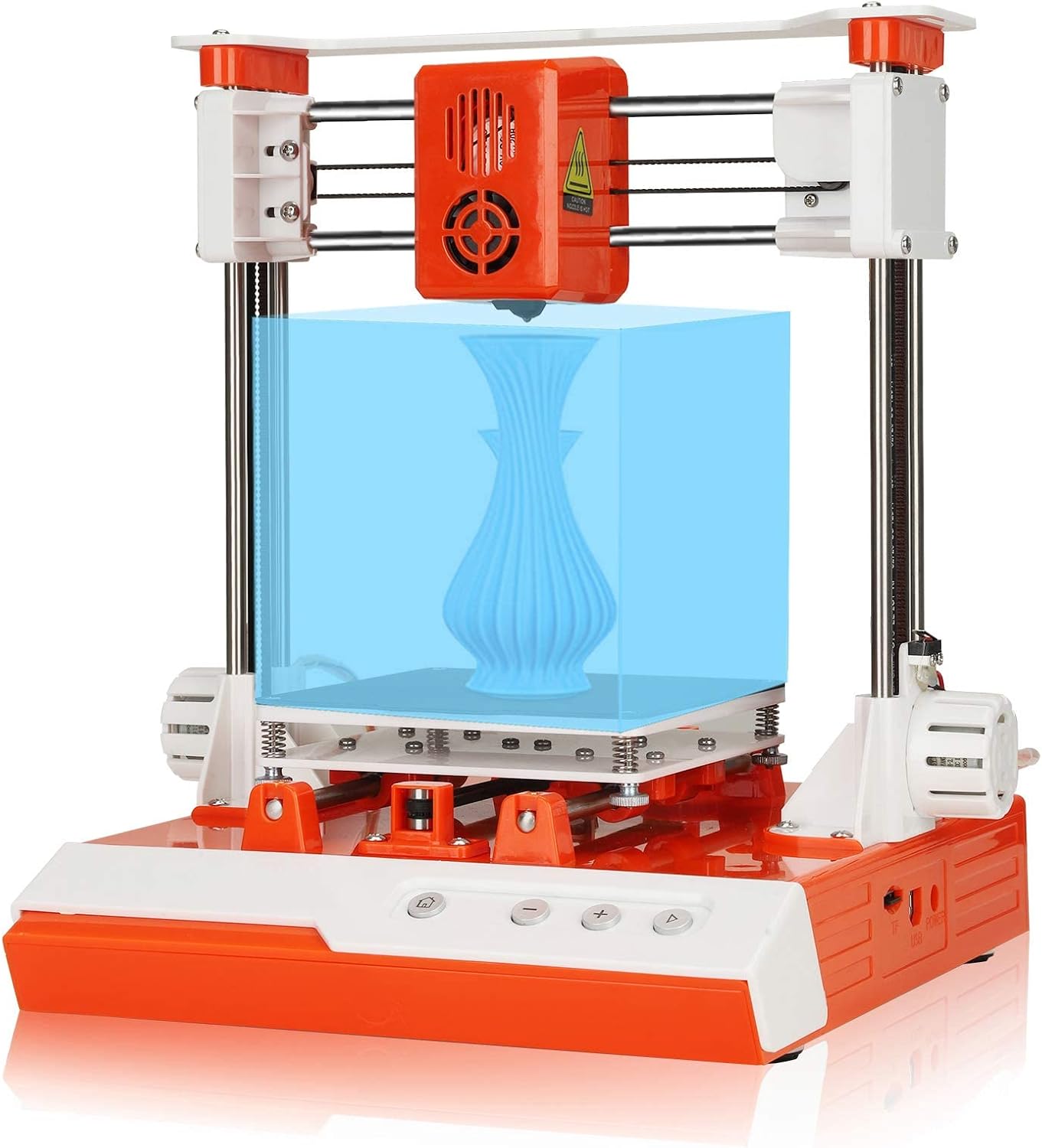 3D Printer Metal Body High Precision Compact Home Mini 3D Printer Compatible with PLATPU Materials Easy Assembly Quiet Design Suitable for ChildrenBeginnersStudent Education with Japanese