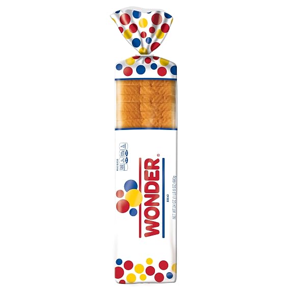 Wonder Bread Giant White Sandwich Bread, Sliced, 24 oz Loaf